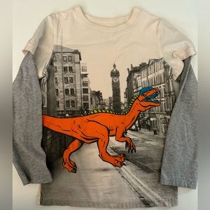 Boy’s Tea graphic long sleeve